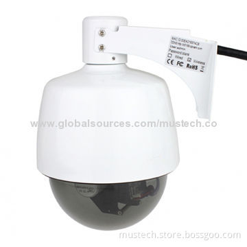 Indoor/Outdoor 720P Vandal-proof 3.0 Megapixel PTZ Dome ip camera